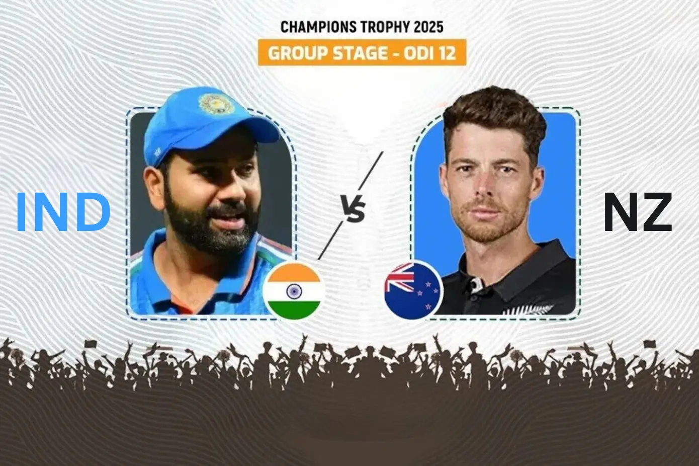 India vs New Zealand Final Champion trophy 2025